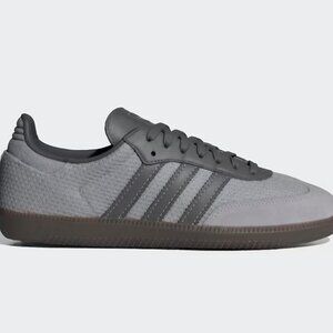 Adidas Samba OG Glory Grey Charcoal Gum Size 10.5